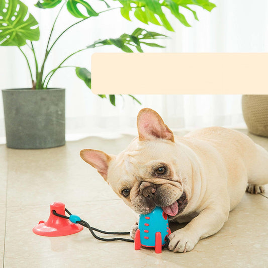 Foodie Fun Silicone Dog Bite Toy - Leak-Proof And Bite-Resistant Pet Toy-0